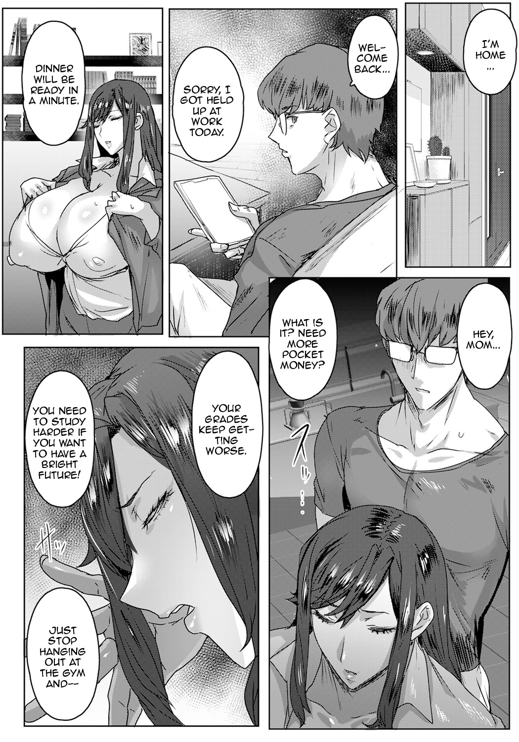 Hentai Manga Comic-Disqualified Mother - Losing the Case-Read-4